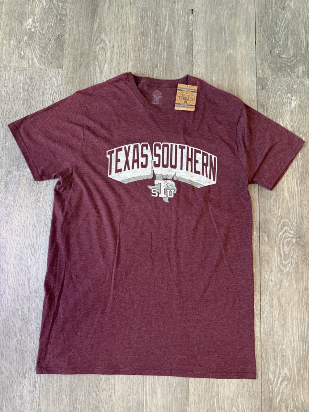 Texas Southern Maroon Logo T-Shirt